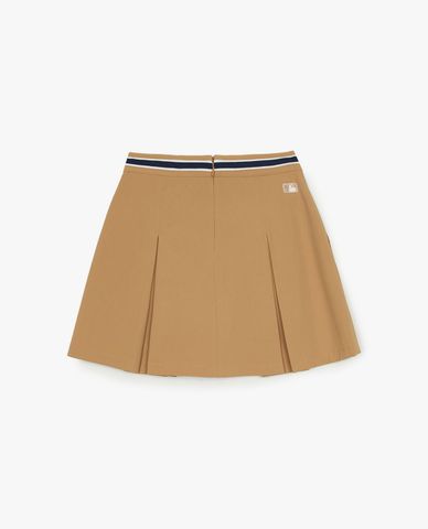  MLB - Varsity Sporty Pleated Mini Skirt 