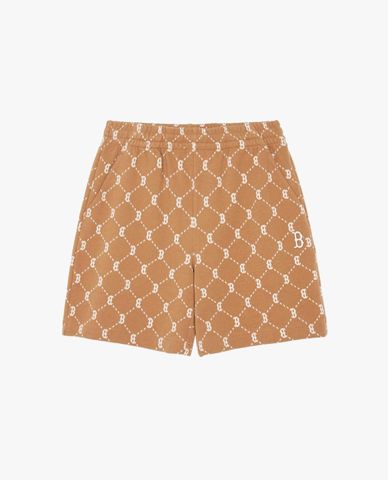  MLB - Unisex Jacquard Dia Monogram Wide-Leg Shorts 