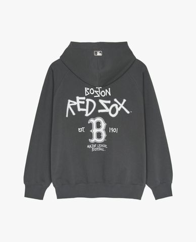  MLB - Unisex Basic Back Lettering Graphic Hoodie 
