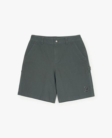  MLB - Unisex Varsity Vintage Carpenter Wide-Leg Shorts 