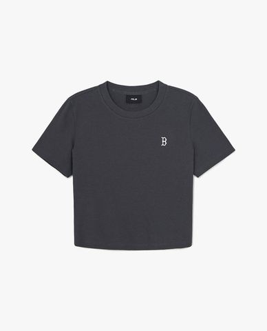  MLB - Women Vintage Short Sleeve Croptop 