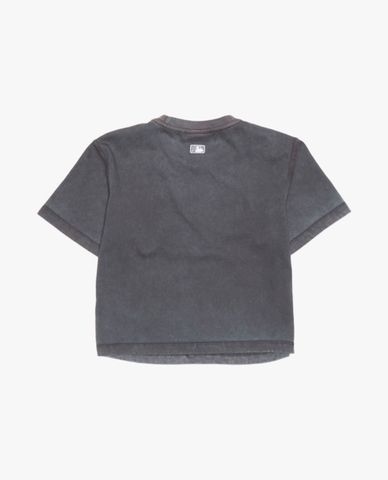  MLB - Women's Logo Short-Sleeve Crewneck Croptop 