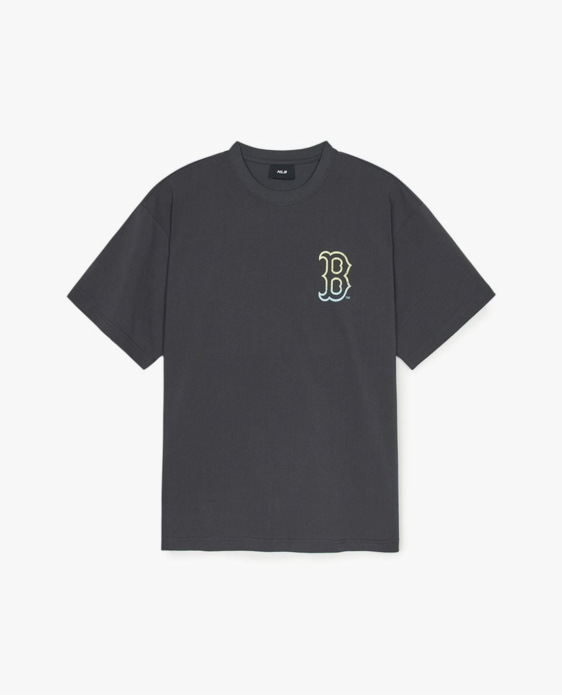 MLB - Unisex Basic Color Letter Mega Round-Neck Short-Sleeve T-Shirt