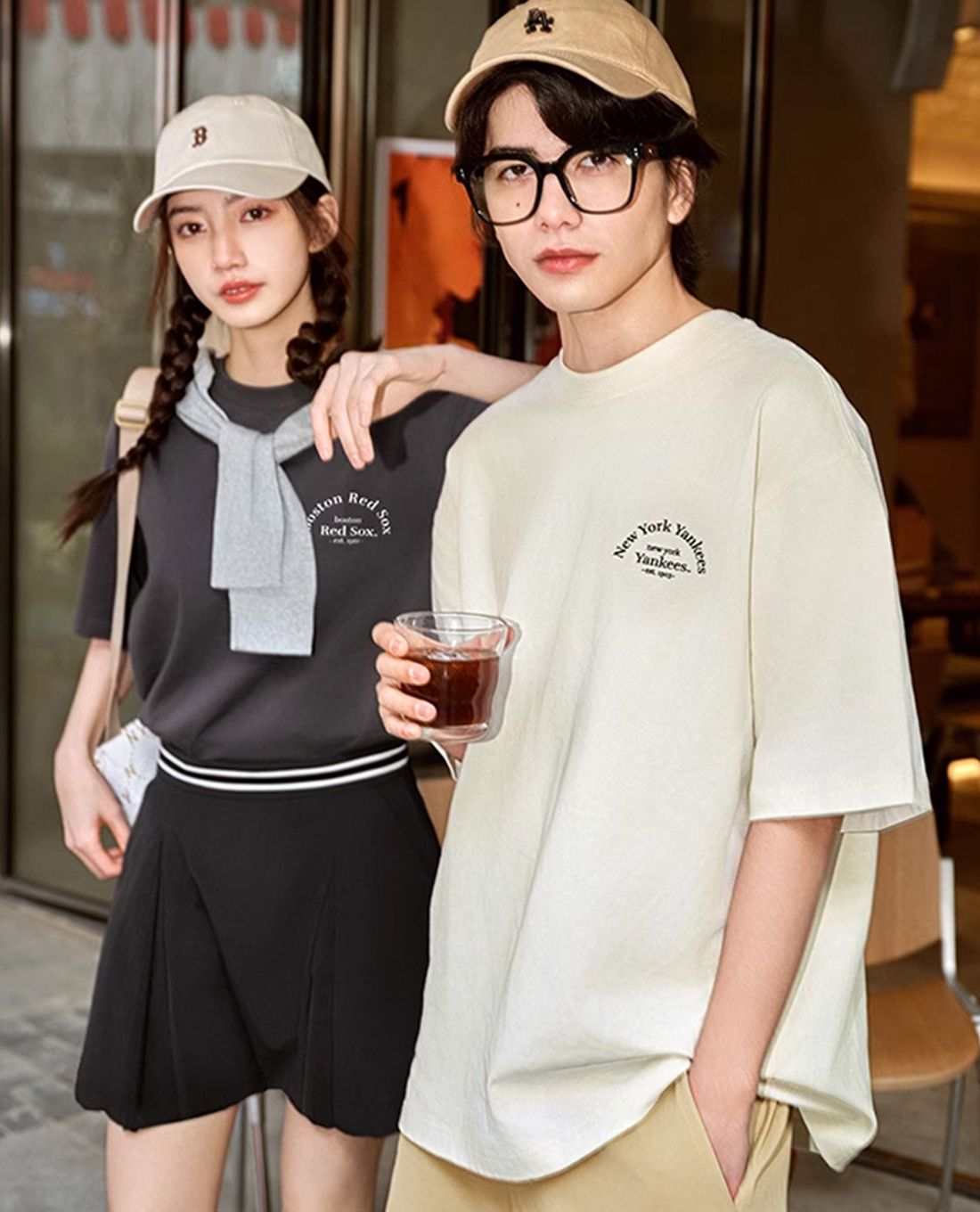MLB - Unisex Round-Neck Short-Sleeve T-Shirt