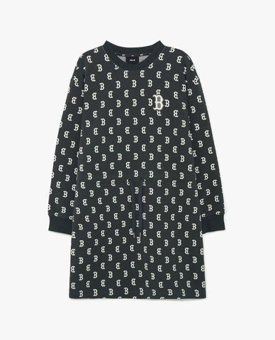  MLB - Classic Monogram Jacquard Overfit Mini Dress 