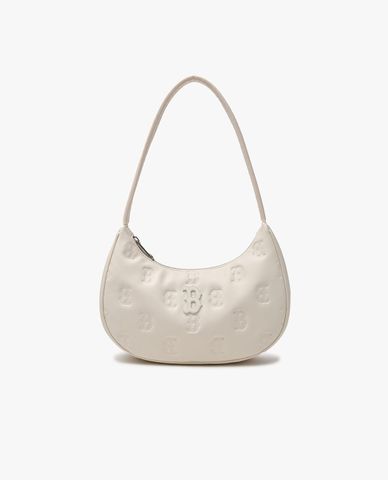  MLB - Women's Shoulder Bag Embo Monogram New York Yankees 