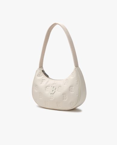  MLB - Women's Shoulder Bag Embo Monogram New York Yankees 