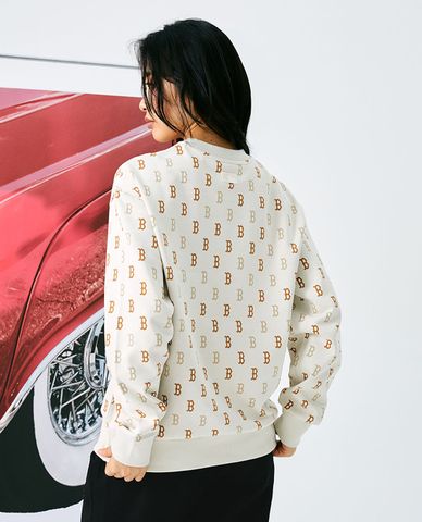  MLB – Unisex Crewneck Sweatshirt Classic Monogram Jacquard 