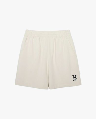  MLB - Basic Unisex Wide-Leg Shorts with Elastic Waistband 