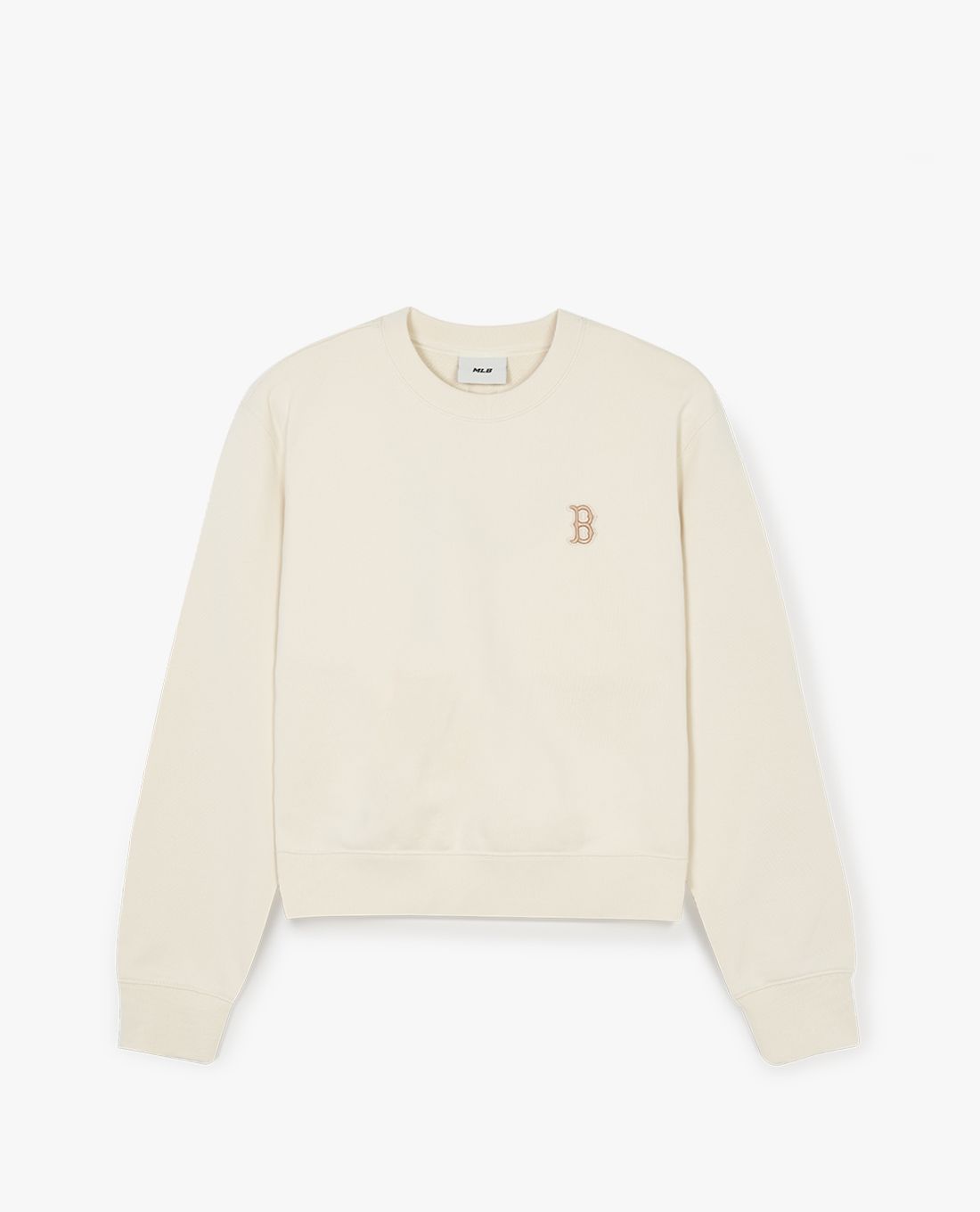 MLB - Women's Croptop Crewneck Sweatshirt Basic Small Logo