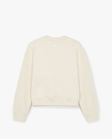  MLB - Women's Croptop Crewneck Sweatshirt Basic Small Logo 