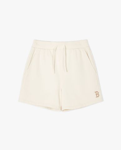  MLB - Women's Elastic Waist Logo Shorts 
