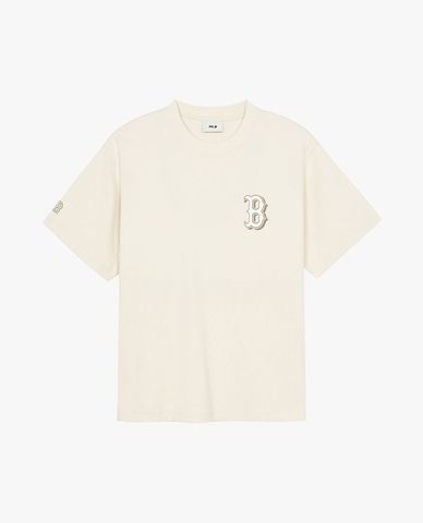  MLB - Unisex Vintage Monotive Crew Neck Short-Sleeve T-Shirt 