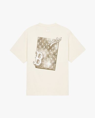  MLB - Unisex Vintage Monotive Crew Neck Short-Sleeve T-Shirt 