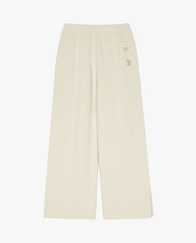  MLB - Women's Wide-Leg Elastic Waist Pants Boston Red Sox 