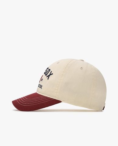  MLB - Unisex Color Block Varsity Lettering Unstructured Baseball Cap 