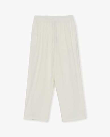  MLB - Unisex Basic Small Logo Sports Wide Leg Pant 