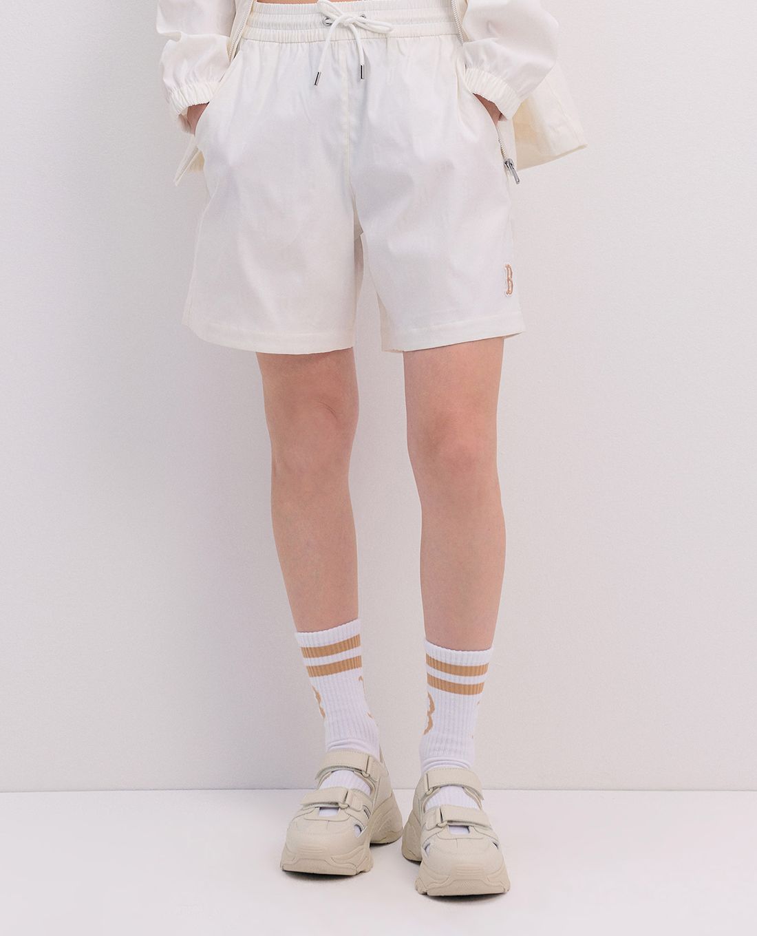 MLB - Unisex Wide-Leg Shorts Classic Monogram Jacquard