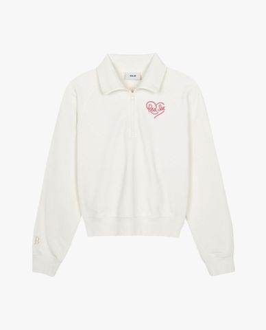  MLB - Women's New York Yankees Long-Sleeved Collared Sweatshirt 