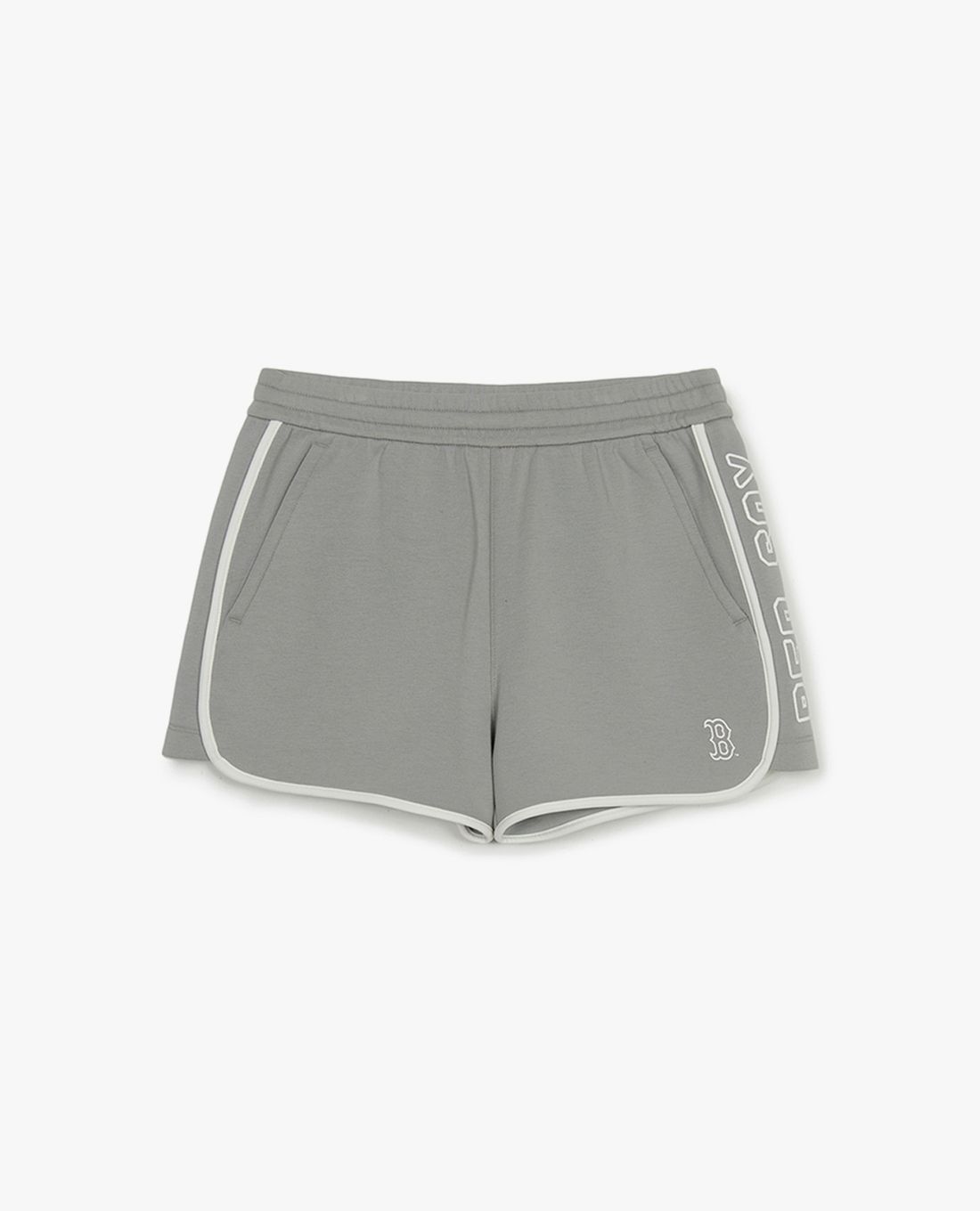 MLB - Women's Varsity Sporty Dolphin Elastic Waist Shorts