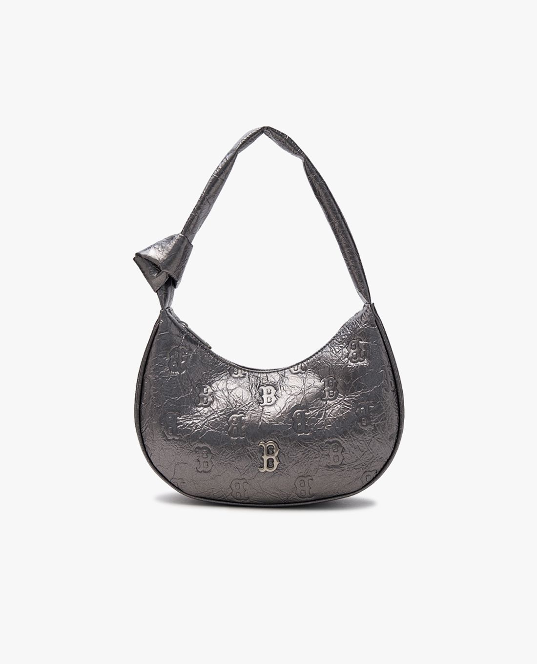 MLB - Women's Classic Mono Crack Embo Hobo Shoulder Bag