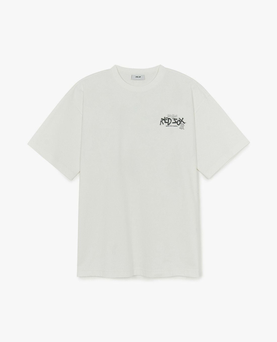 MLB - Unisex Basic Street Logo Round Neck Short Sleeve T-Shirt