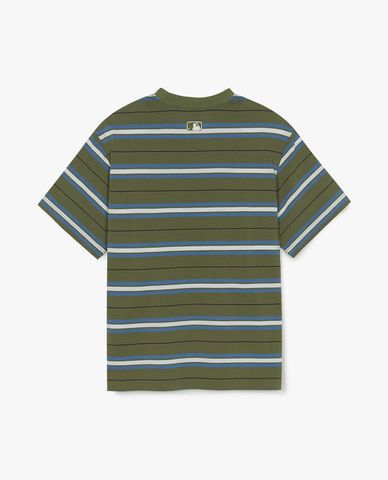  MLB - Unisex Varsity Stripe Overfit T-shirt 