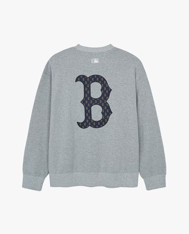  MLB - Monogram Big Lux Unisex Long-Sleeve Crewneck Sweatshirt 