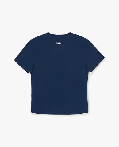  MLB - Women Letter Cherry Crewneck Croptop 