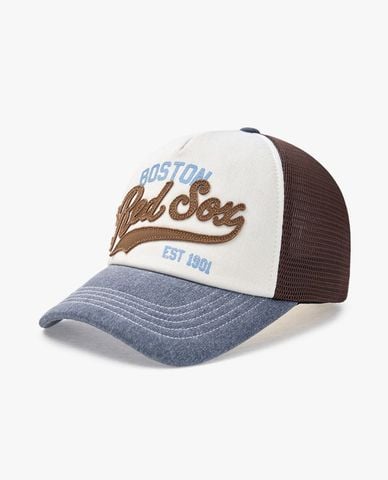  MLB - Unisex Varsity Vintage Mesh Baseball Cap 