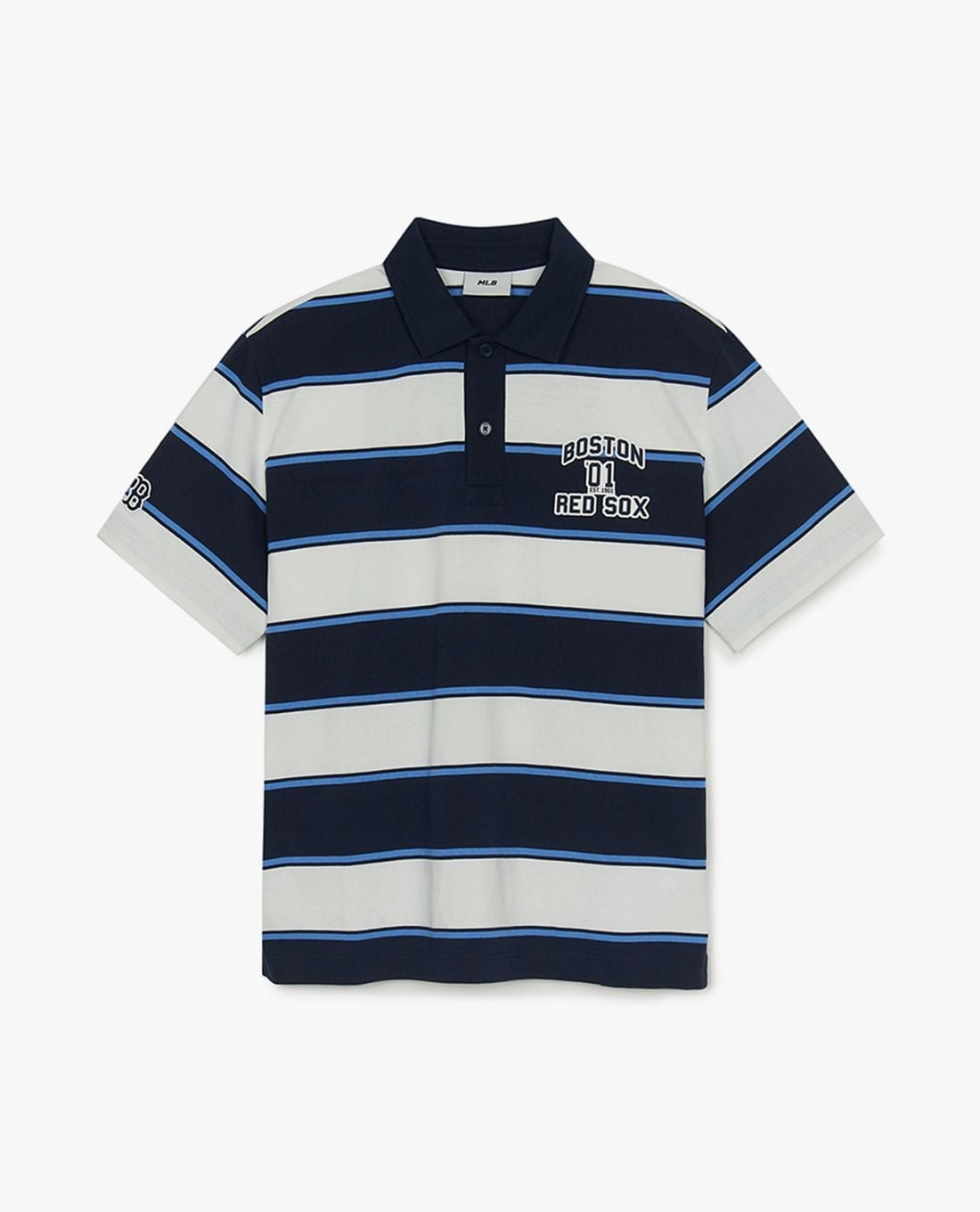 MLB - Varsity Stripe Overfit Unisex Polo Shirt