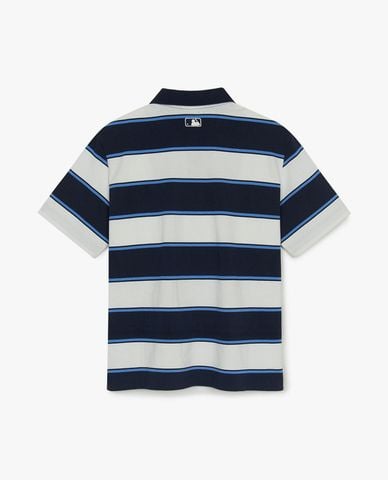  MLB - Varsity Stripe Overfit Unisex Polo Shirt 