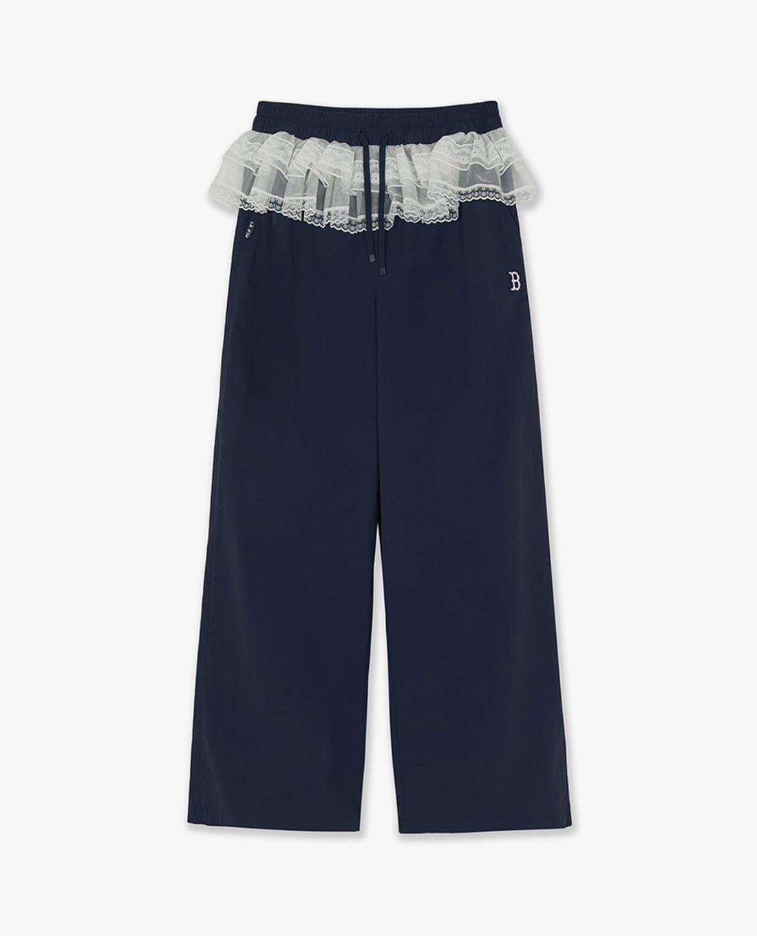 MLB - Women Sportive Lace Wide Leg Pant