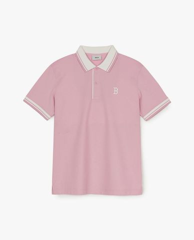  MLB - Unisex Basic Block Comfortable Polo Shirt 
