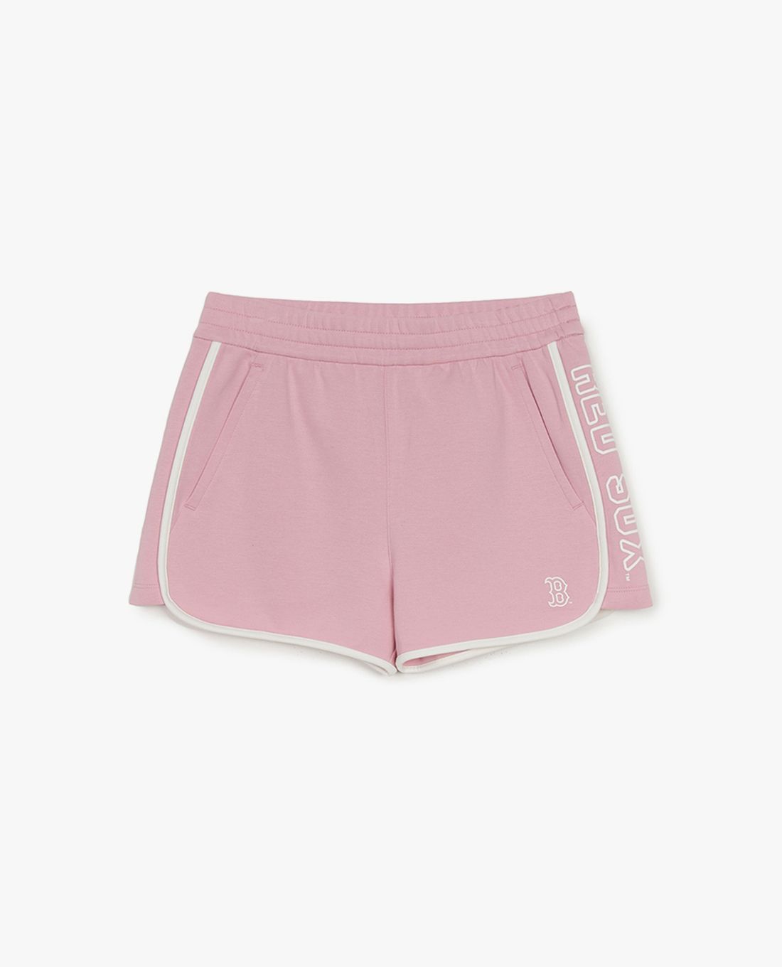MLB - Women's Varsity Sporty Dolphin Elastic Waist Shorts
