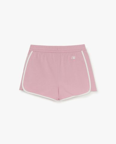  MLB - Women's Varsity Sporty Dolphin Elastic Waist Shorts 