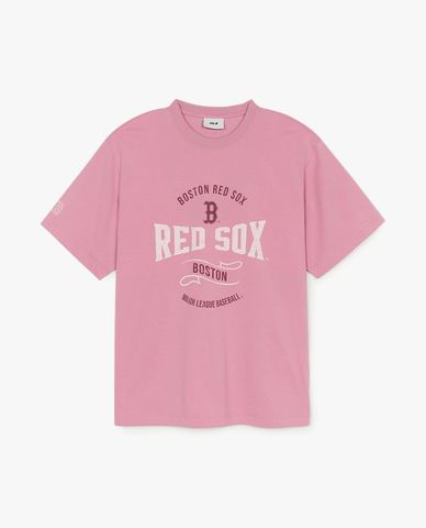  MLB - Unisex Varsity Vintage Color Graphic Overfit T-Shirt 
