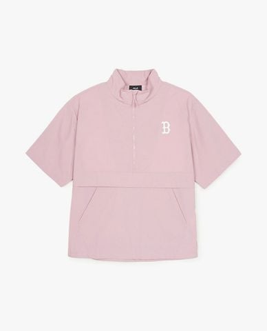  MLB - Unisex Golfcore Anorak Short-Sleeve Stand-Collar Windbreaker 