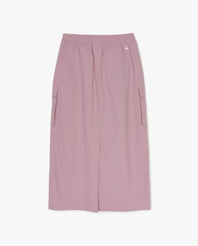  MLB - Women's Basic Gofcore Nylon Cargo Midi Skirt 