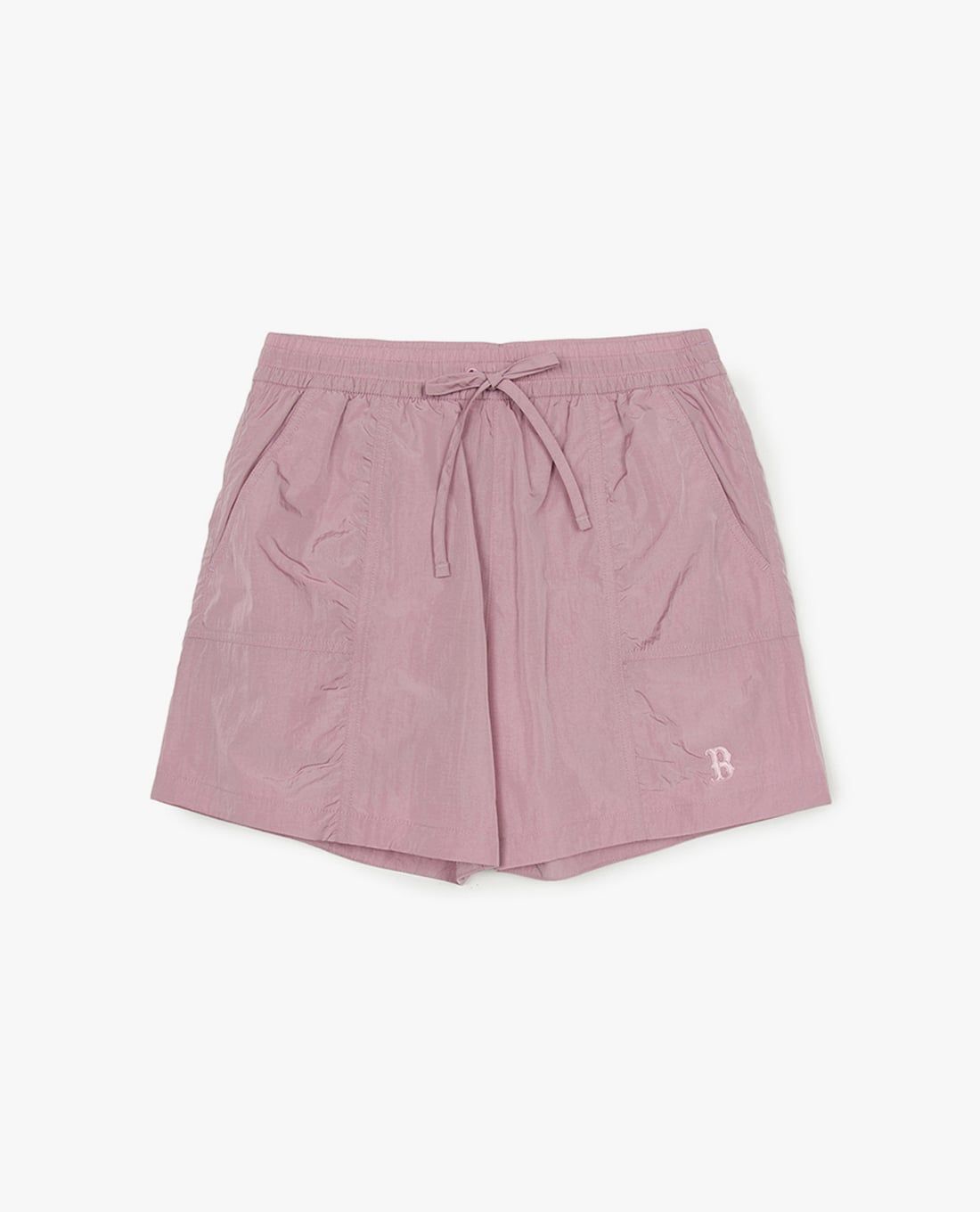 MLB - Women's Gofcore Glossy Puckering Loose-Fit Shorts