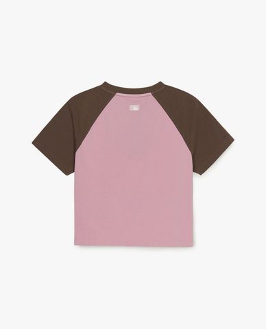  MLB - Women's Classic Varsity Short-Sleeve Crewneck Croptop 
