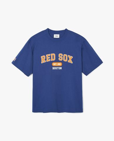  MLB - Unisex Short Sleeve Crew Neck Varsity Overfit T-Shirt 