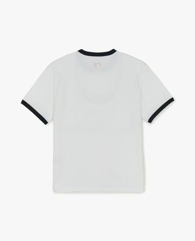  MLB - Unisex Letter Graphic Round Neck T Shirt 
