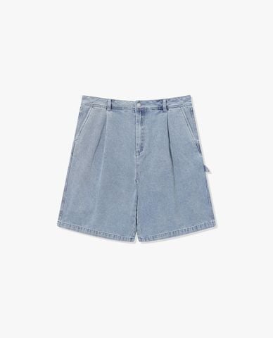  FILA - Unisex Washed Denim Short 