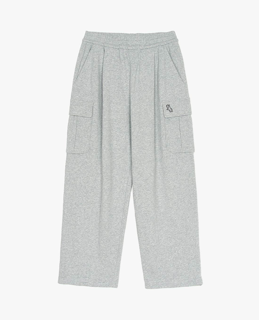 MLB - Unisex Basic Small Logo Cargo Wide-Leg Pants
