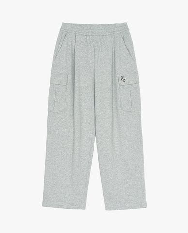  MLB - Unisex Basic Small Logo Cargo Wide-Leg Pants 