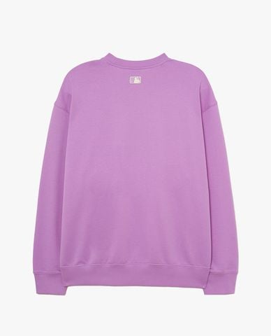  MLB - Unisex Fashion Loose Fit Long Sleeve Round Neck Sweatshirt 