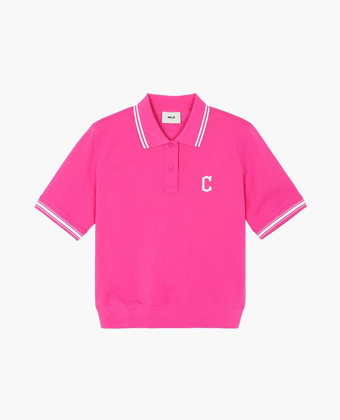 MLB - Women's Polo Shirt With Small Logo Collar