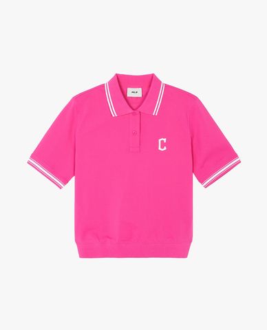  MLB - Women's Polo Shirt With Small Logo Collar 