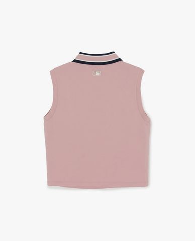  MLB - Women Collar Sleeveless Shirt 